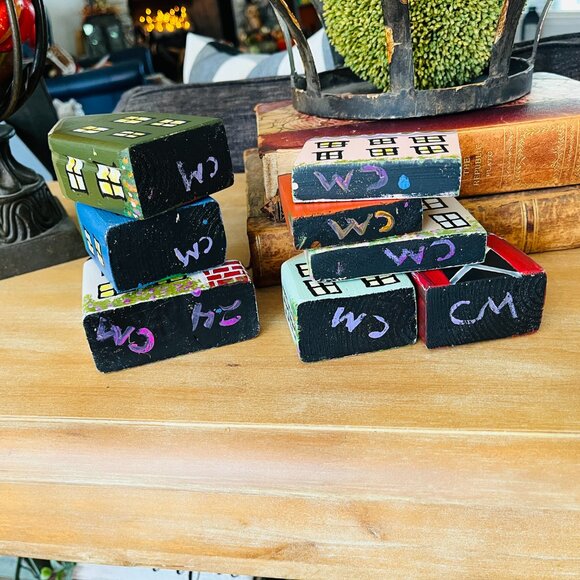 OOAK Wooden village - Picture 15 of 17